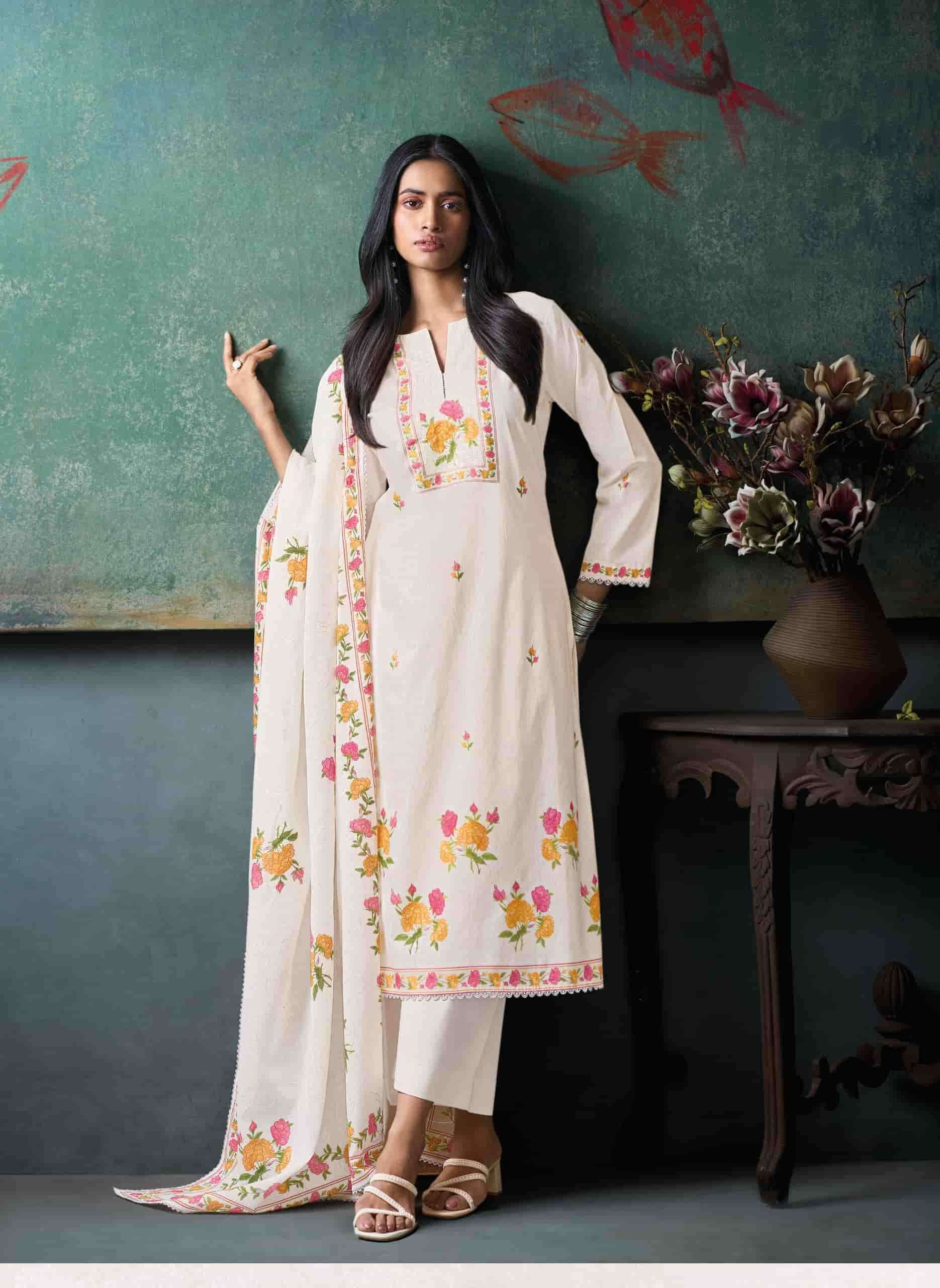 Ganga Fashion Moh Cotton Salwar Suit Set Wholesale - Amrah Wholesale