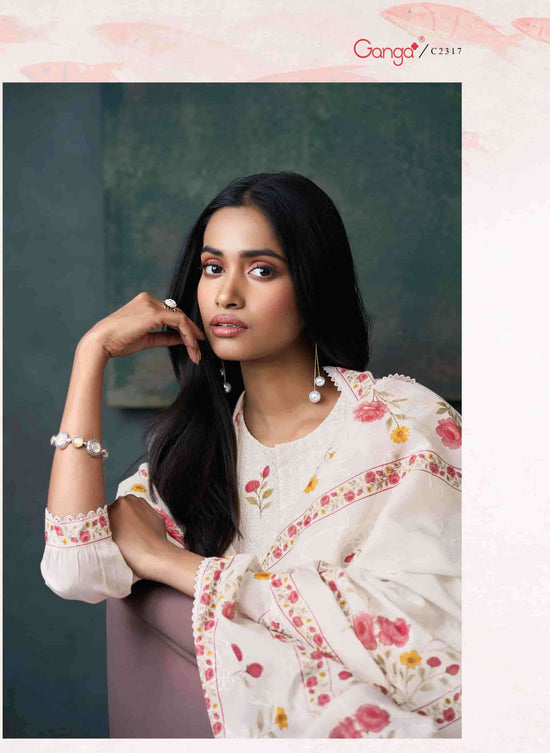 Ganga Fashion Moh Cotton Salwar Suit Set Wholesale - Amrah Wholesale