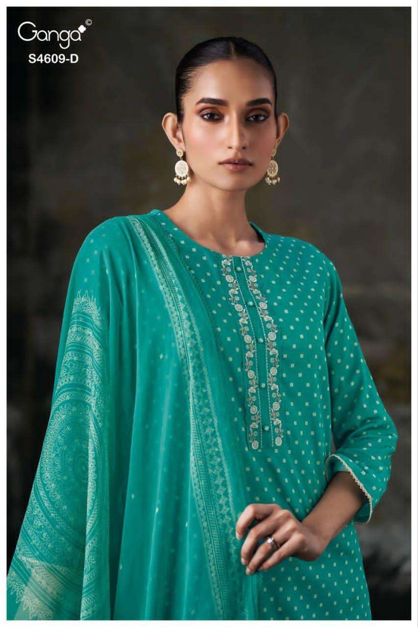 Ganga Fashion Neliya 4609 - Amrah Wholesale