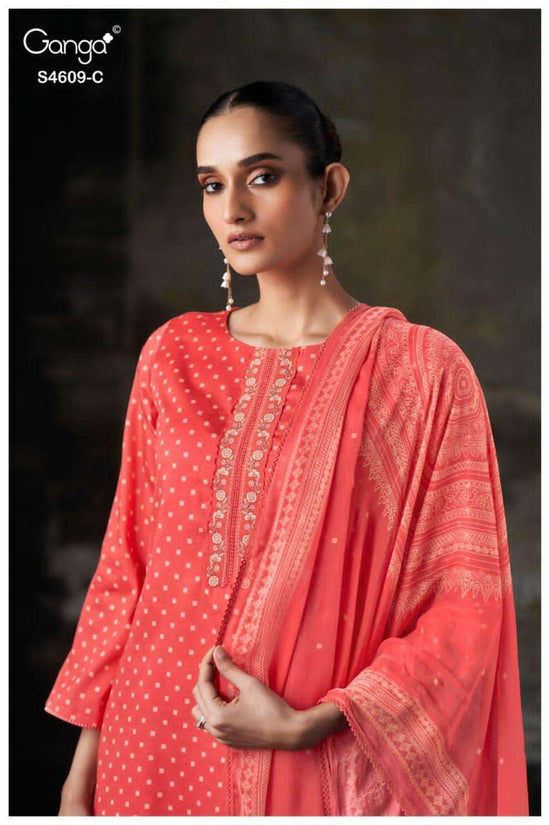 Ganga Fashion Neliya 4609 - Amrah Wholesale