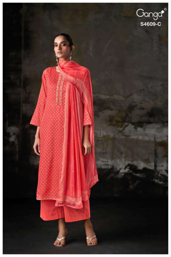 Ganga Fashion Neliya 4609 - Amrah Wholesale