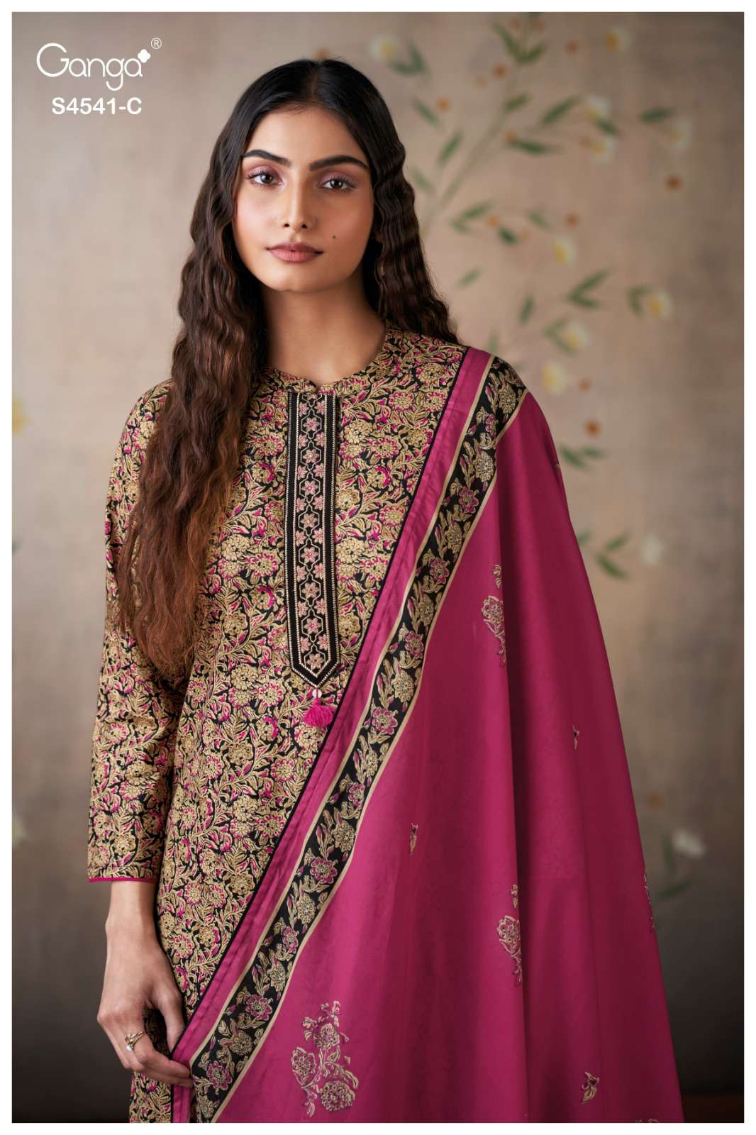 Ganga Fashion Neshira 4541 Cotton Printed Dress Material Wholesale Collection