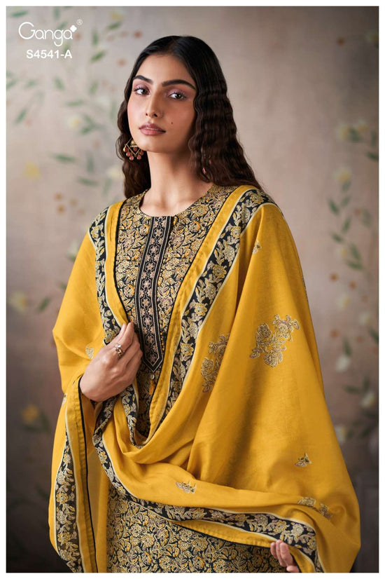 Ganga Fashion Neshira 4541 Cotton Printed Dress Material Wholesale Collection