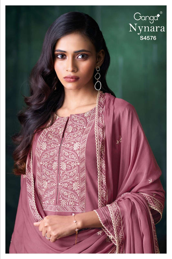 Ganga Fashion Nynara 4576 - Amrah Wholesale