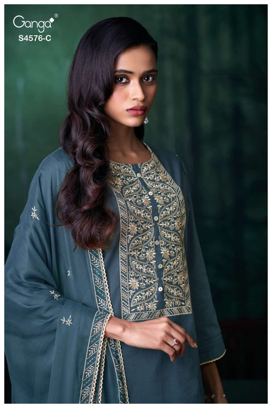 Ganga Fashion Nynara 4576 - Amrah Wholesale