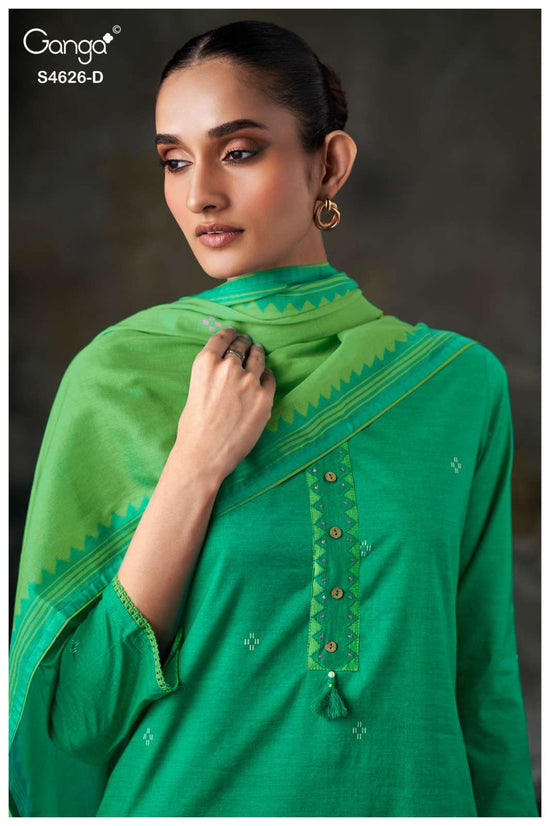 Ganga Fashion Onera 4626 Dress Material Wholesale Catalogue - Amrah Wholesale