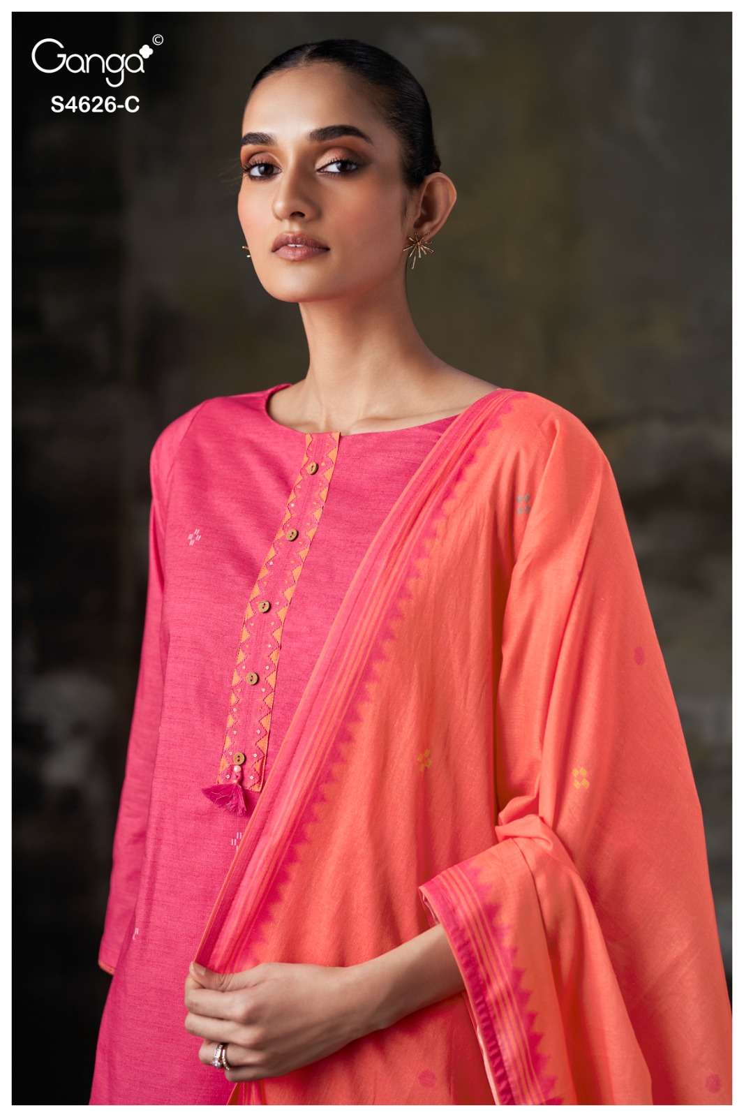 Ganga Fashion Onera 4626 Dress Material Wholesale Catalogue - Amrah Wholesale