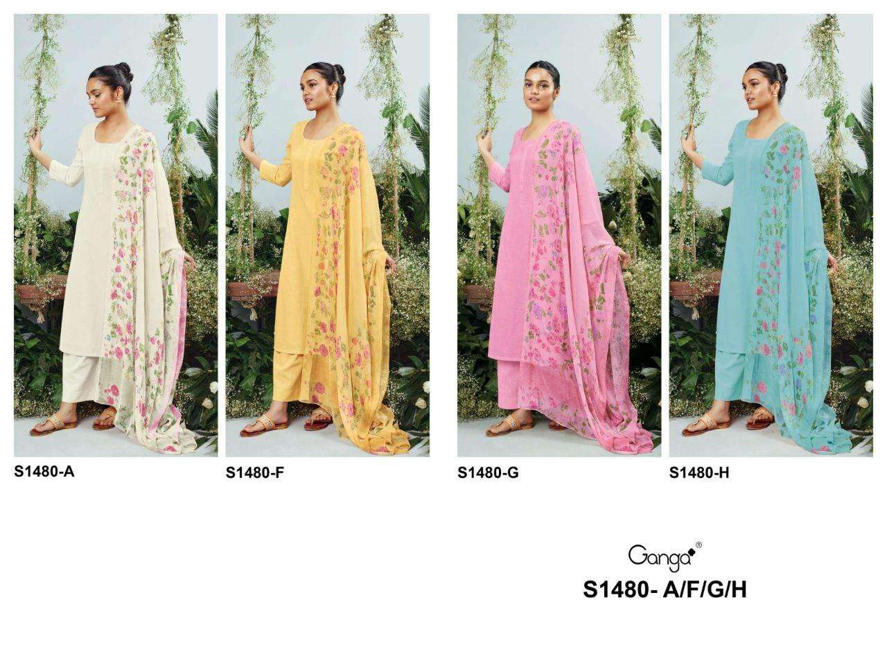 Ganga Fashion Ora 1480 - Amrah Wholesale