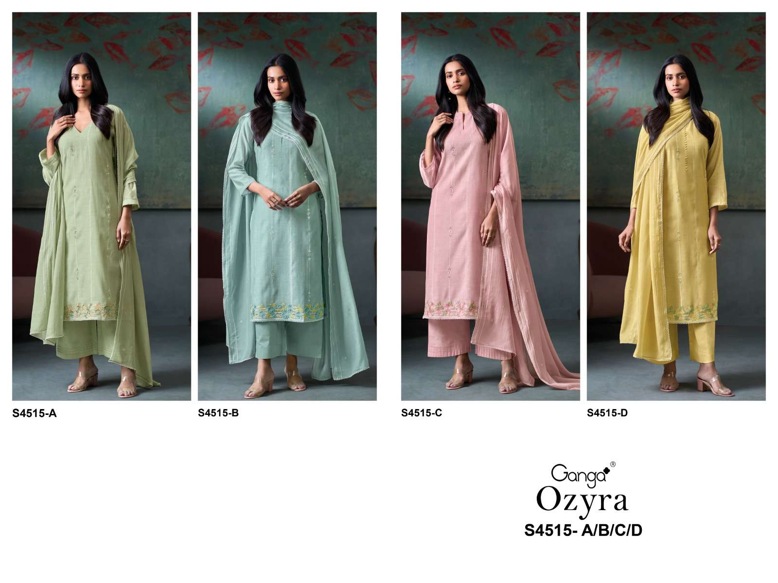 Ganga Fashion Ozyra 4515