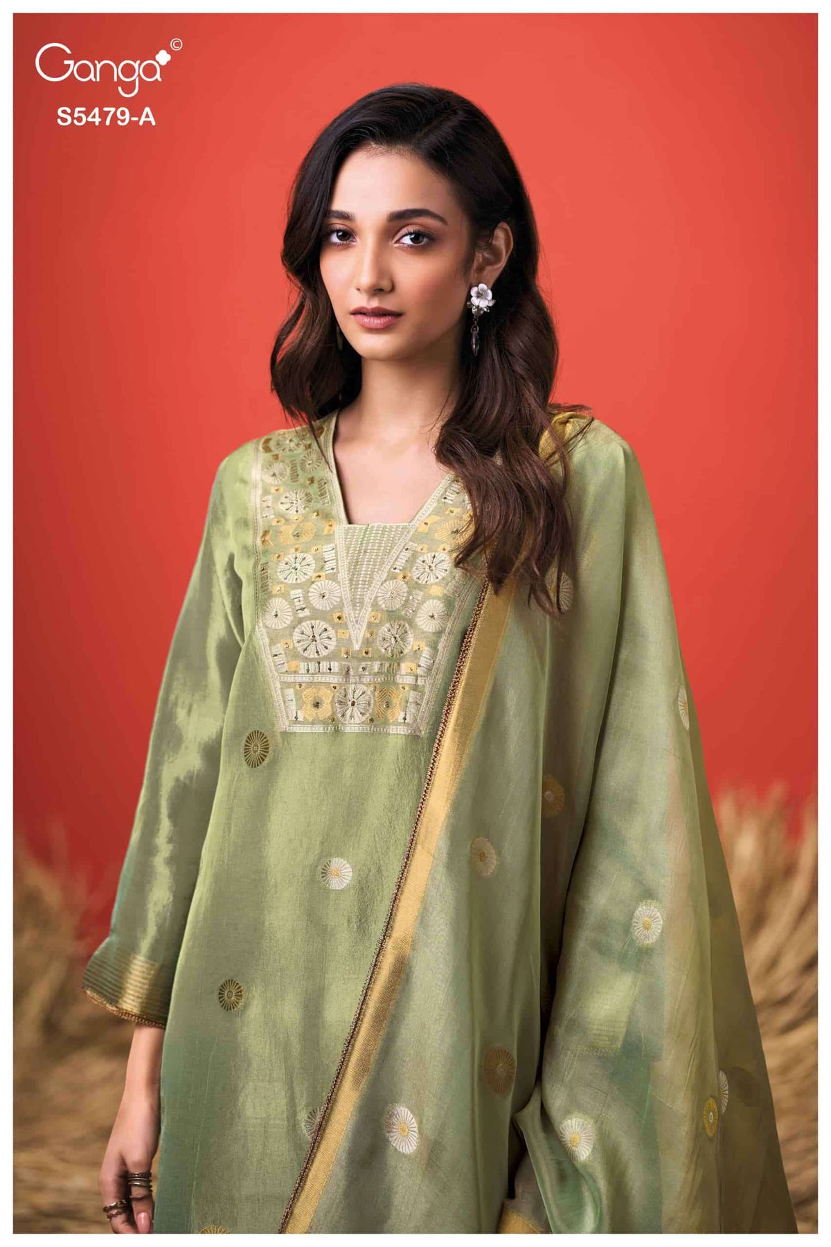 Ganga Fashion Peyra 5479 Pure Kanjivaram Silk Jacquard Dress Material