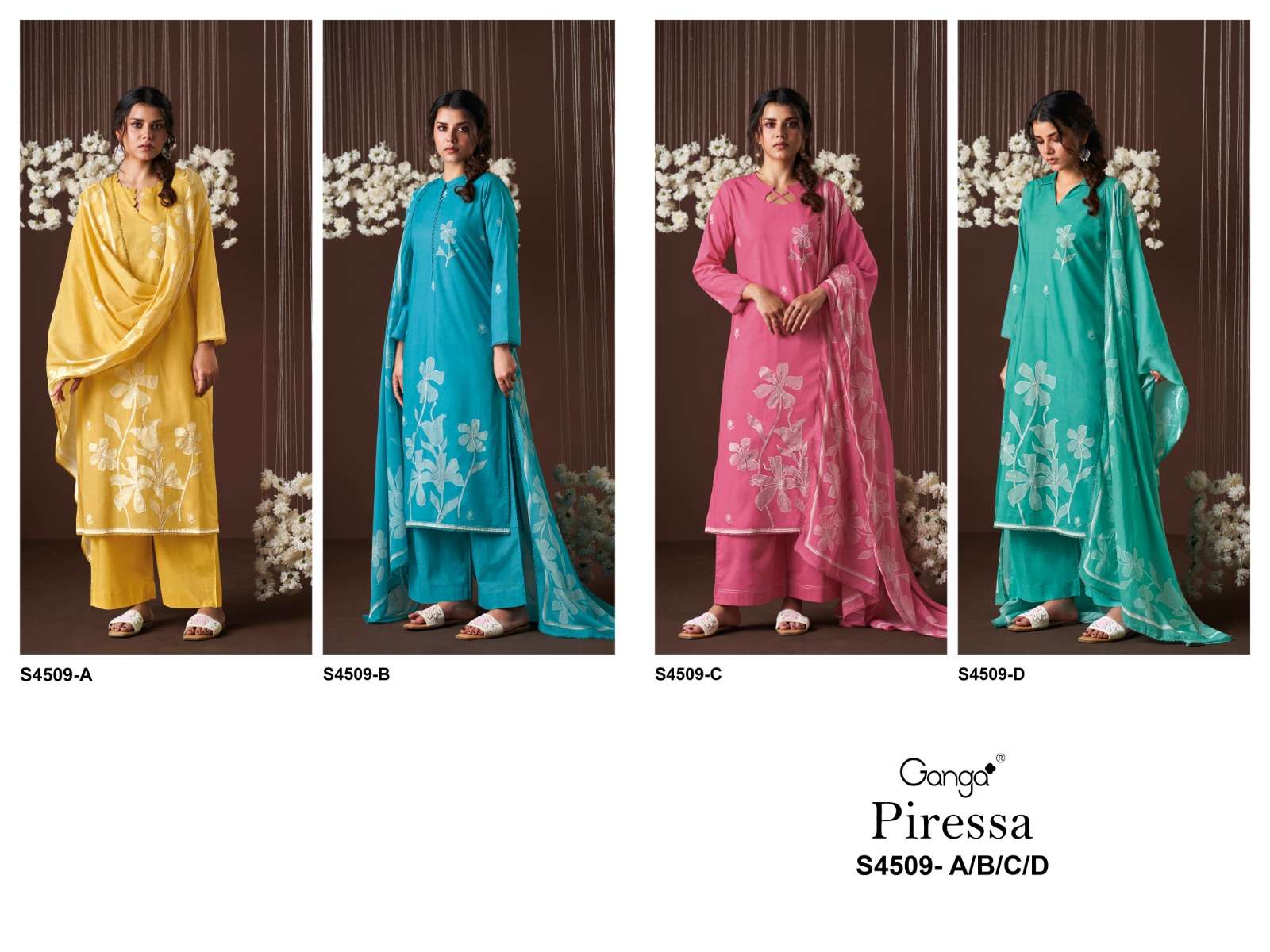 Ganga Fashion Piressa 4509 - Amrah Wholesale