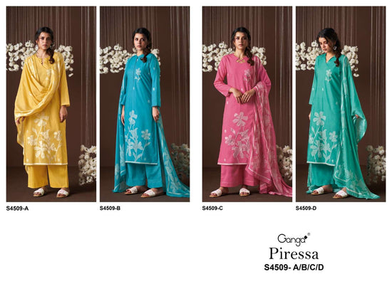 Ganga Fashion Piressa 4509 - Amrah Wholesale