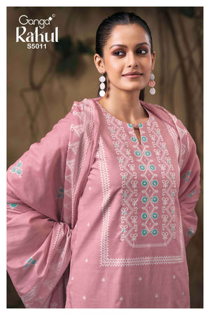 Ganga Fashion Rakul 5011 Premium Cotton Dress Material
