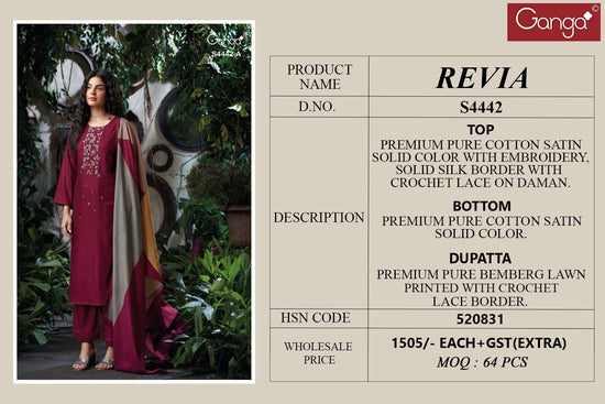 Ganga Fashion Revia 4442
