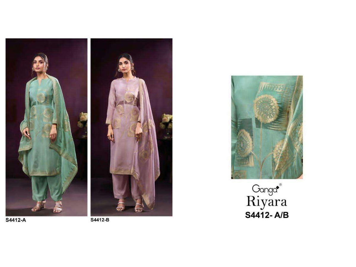 Ganga Fashion Riyara 4412