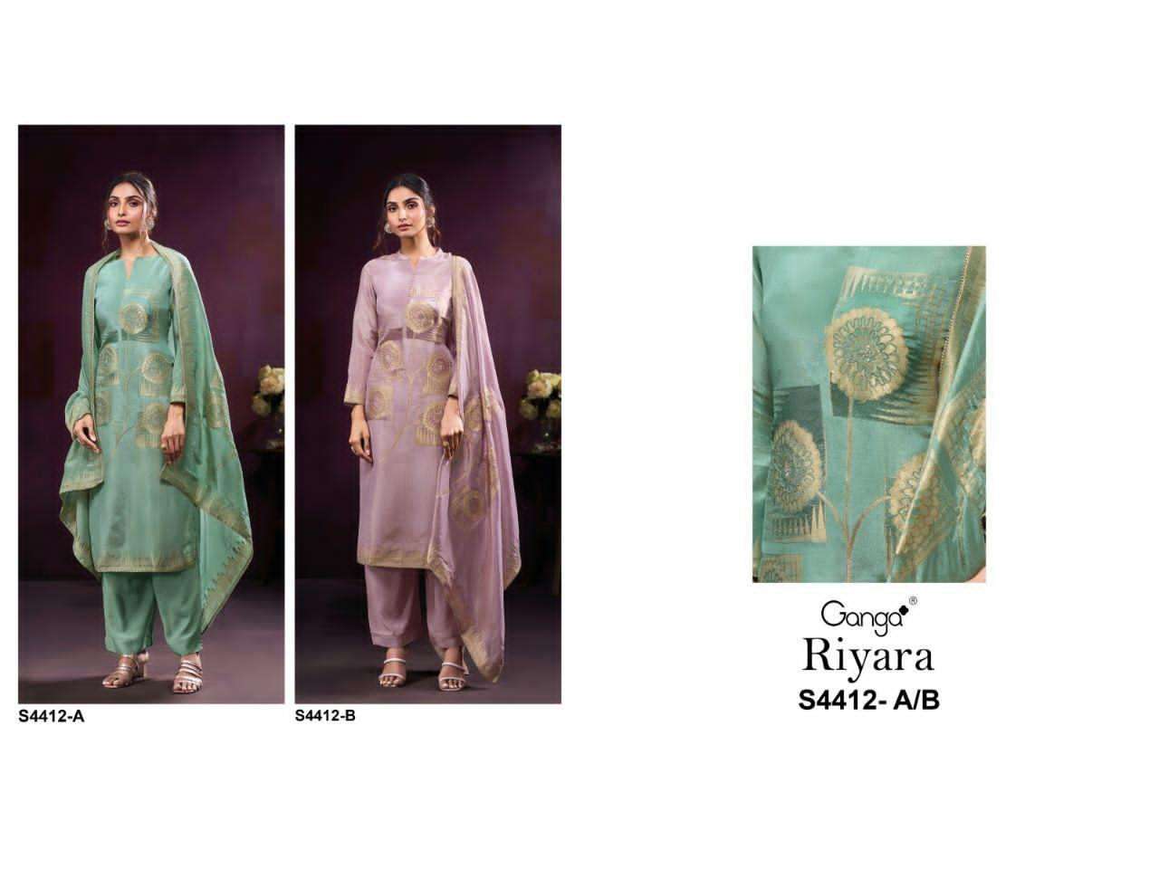 Ganga Fashion Riyara 4412