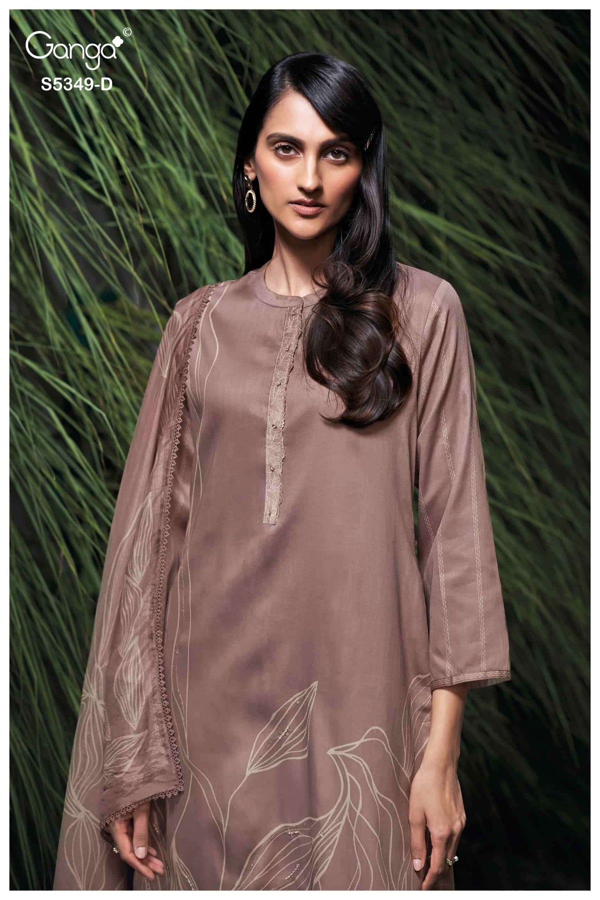 Ganga Fashion Ruhna Pure Wool Pashmina Pakistani Suit