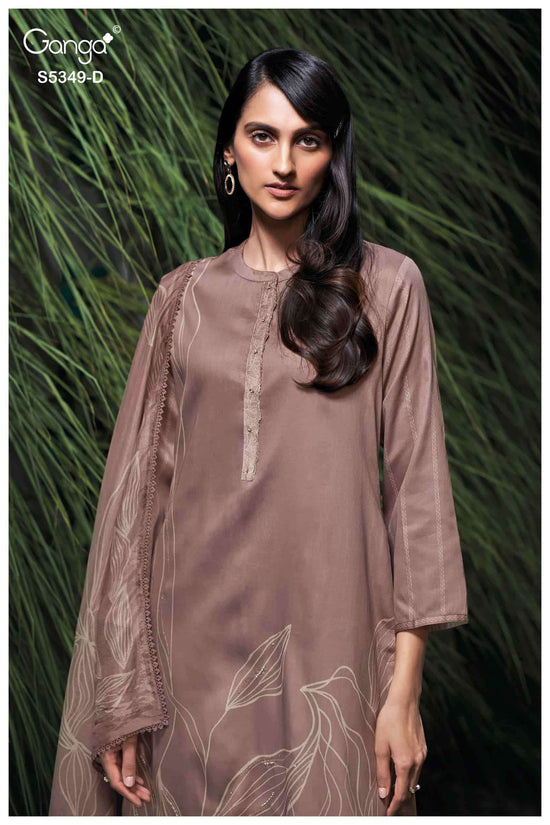 Ganga Fashion Ruhna Pure Wool Pashmina Pakistani Suit