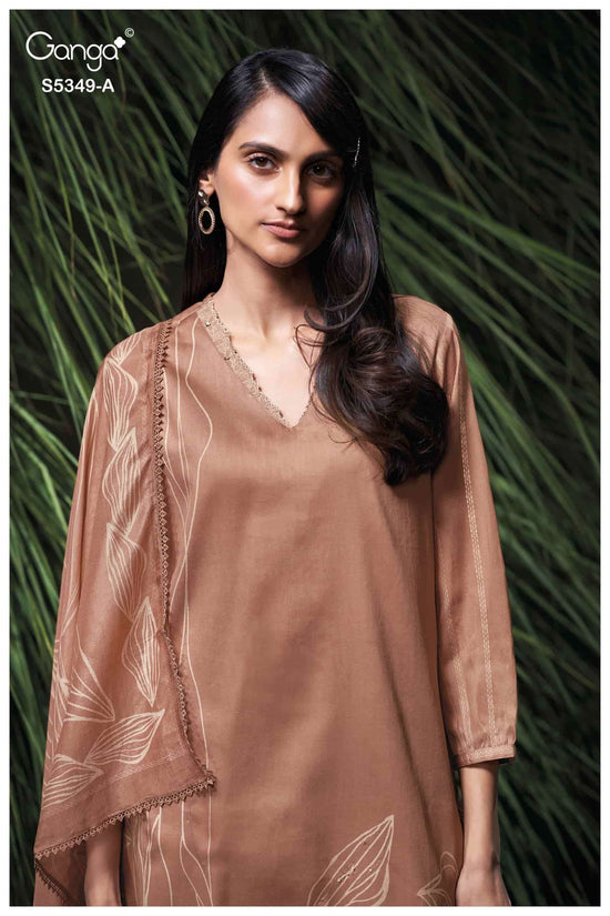 Ganga Fashion Ruhna Pure Wool Pashmina Pakistani Suit