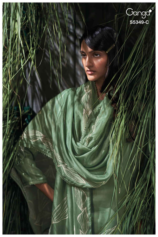 Ganga Fashion Ruhna Pure Wool Pashmina Pakistani Suit