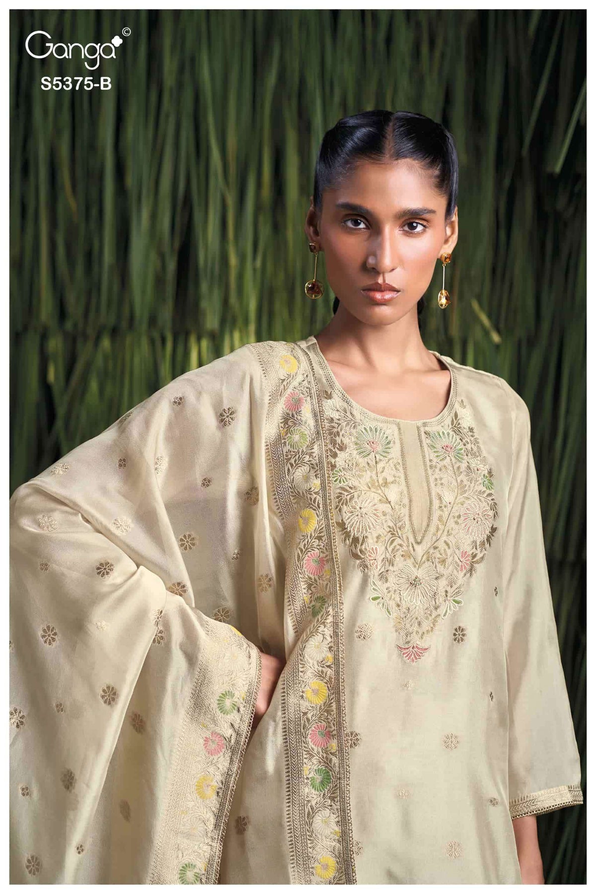 Ganga Fashion Ruvana Pure Viscose Silk Pakistani Suit