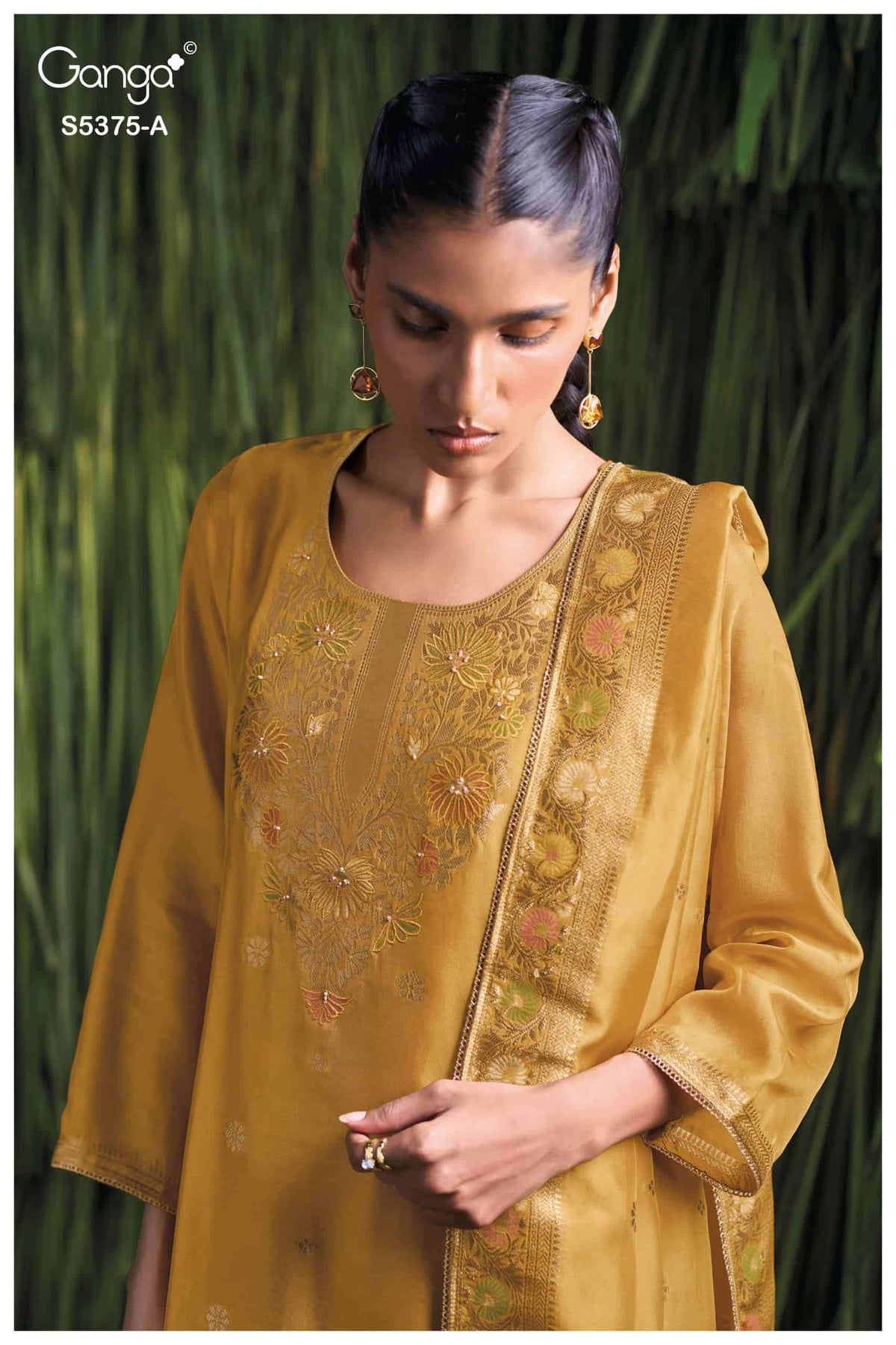 Ganga Fashion Ruvana Pure Viscose Silk Pakistani Suit