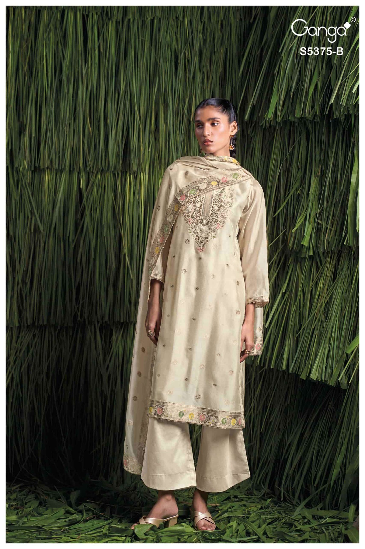 Ganga Fashion Ruvana Pure Viscose Silk Pakistani Suit