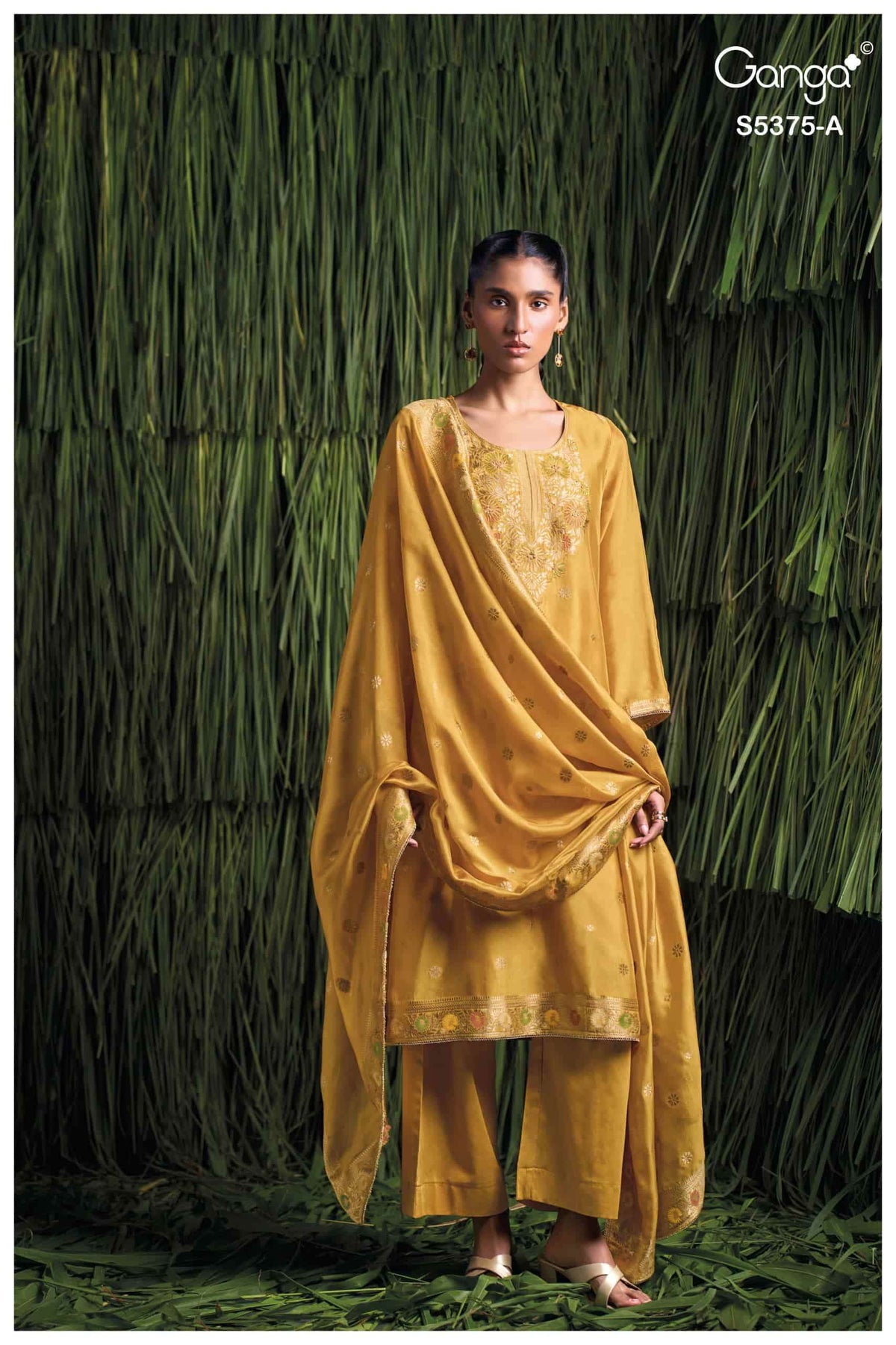 Ganga Fashion Ruvana Pure Viscose Silk Pakistani Suit