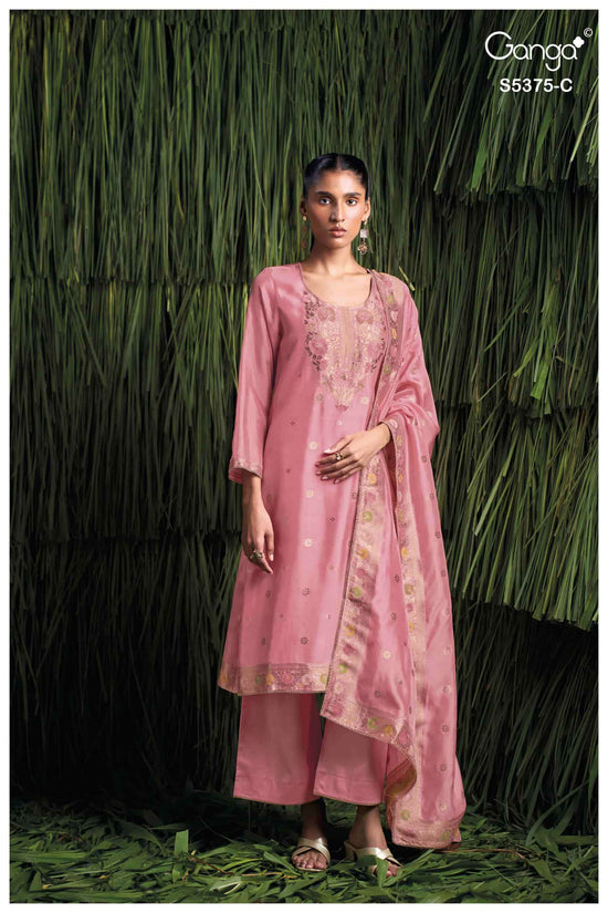 Ganga Fashion Ruvana Pure Viscose Silk Pakistani Suit