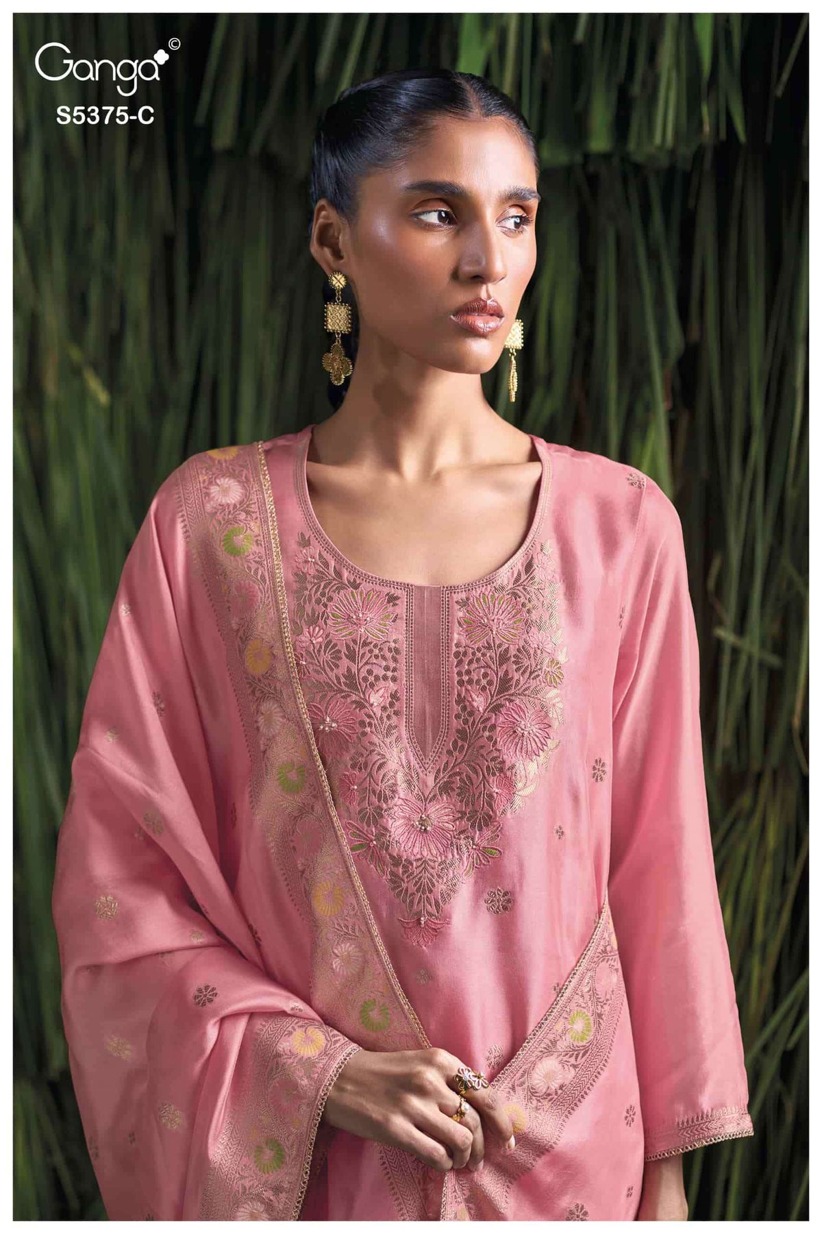 Ganga Fashion Ruvana Pure Viscose Silk Pakistani Suit