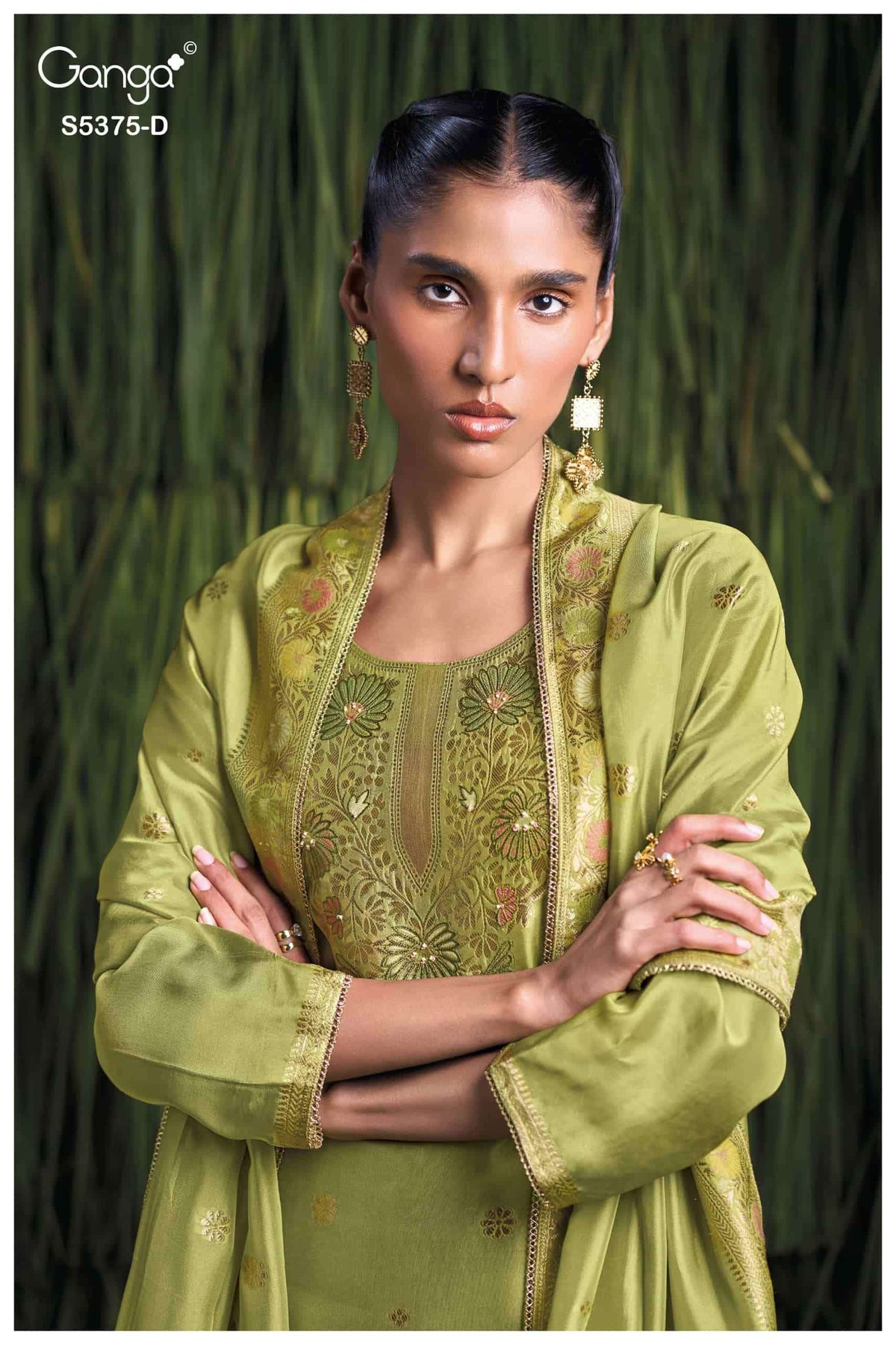 Ganga Fashion Ruvana Pure Viscose Silk Pakistani Suit