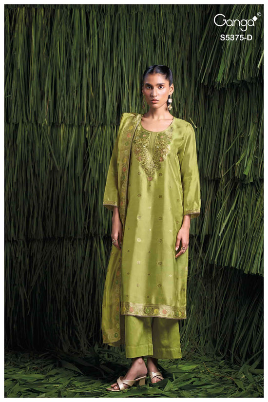 Ganga Fashion Ruvana Pure Viscose Silk Pakistani Suit