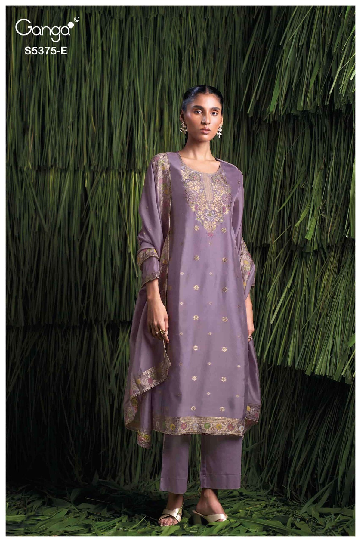 Ganga Fashion Ruvana Pure Viscose Silk Pakistani Suit