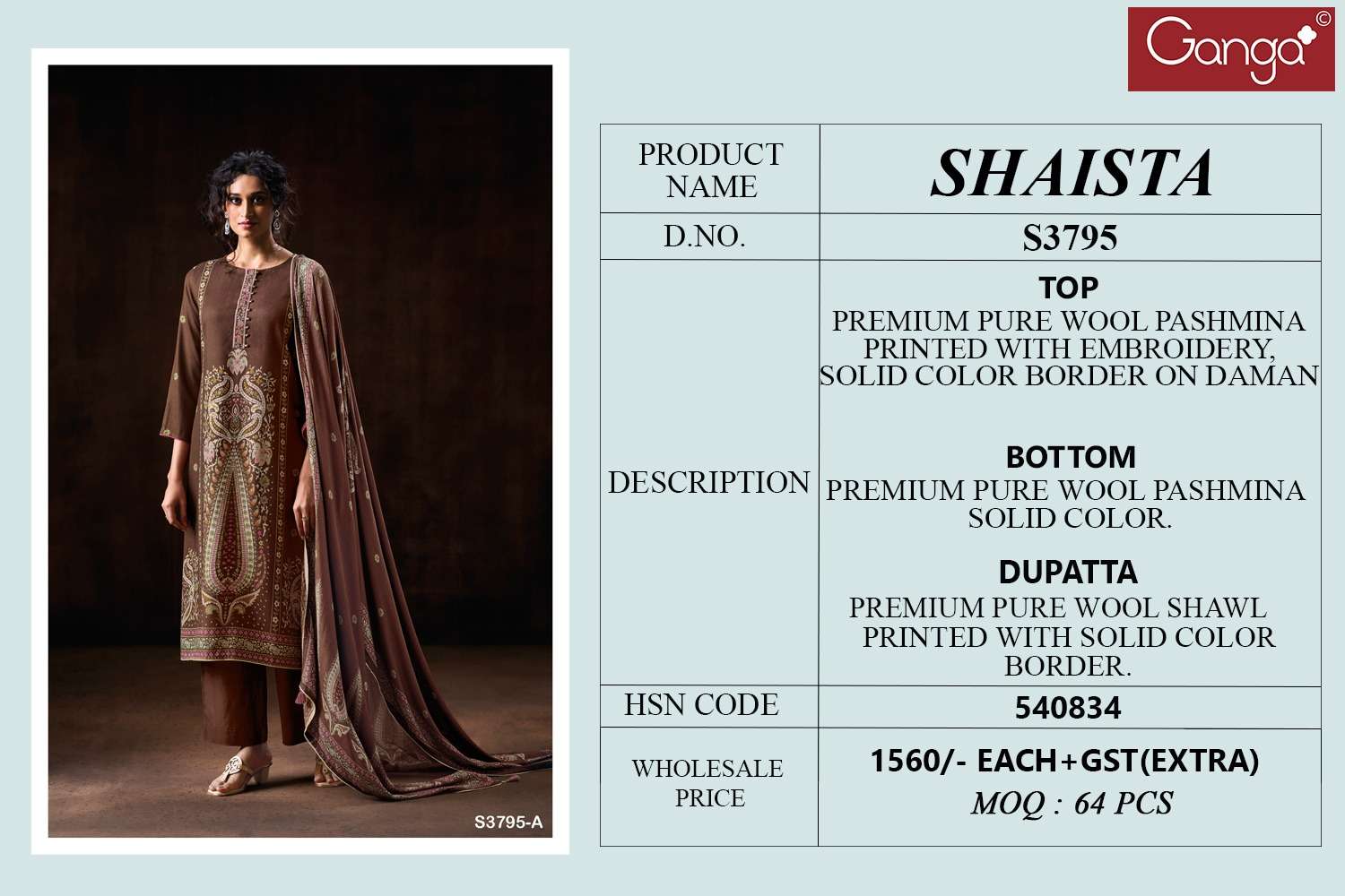 Ganga Fashion Shaista