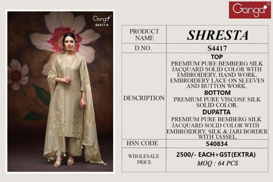 Ganga Fashion Shresta 4417