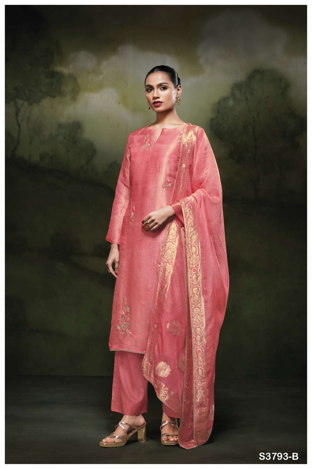 Ganga Fashion Sunaa 3793