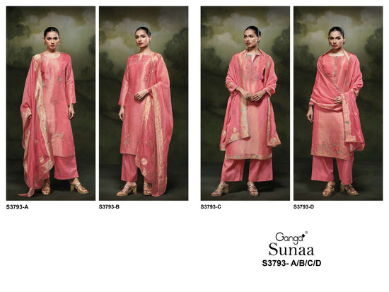 Ganga Fashion Sunaa 3793