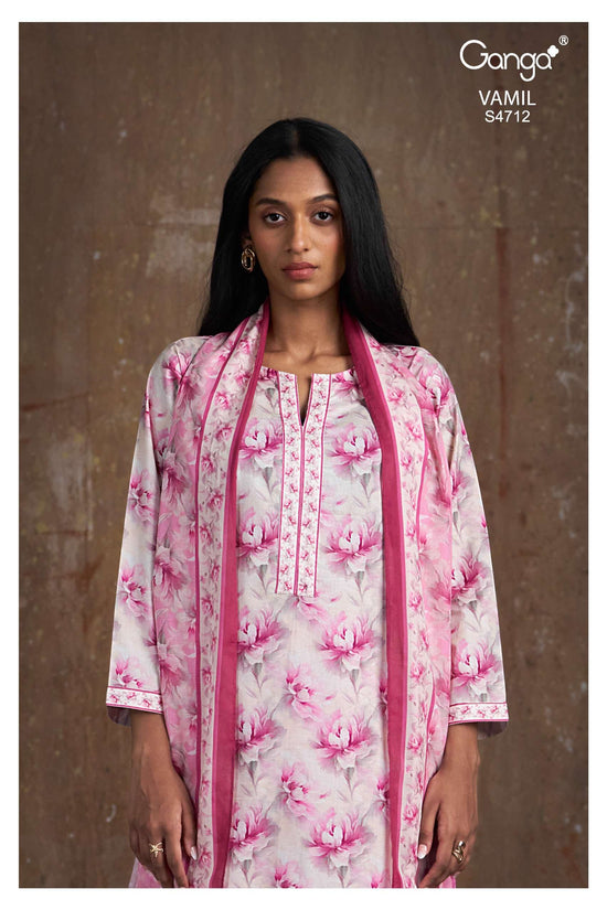 Ganga Fashion Vamil 4712 Salwar Suit Set Wholesale Catalogue - Amrah Wholesale