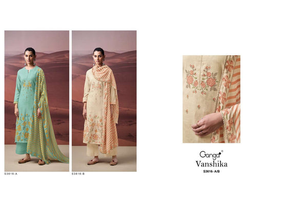 Ganga Fashion Vanshika 3616