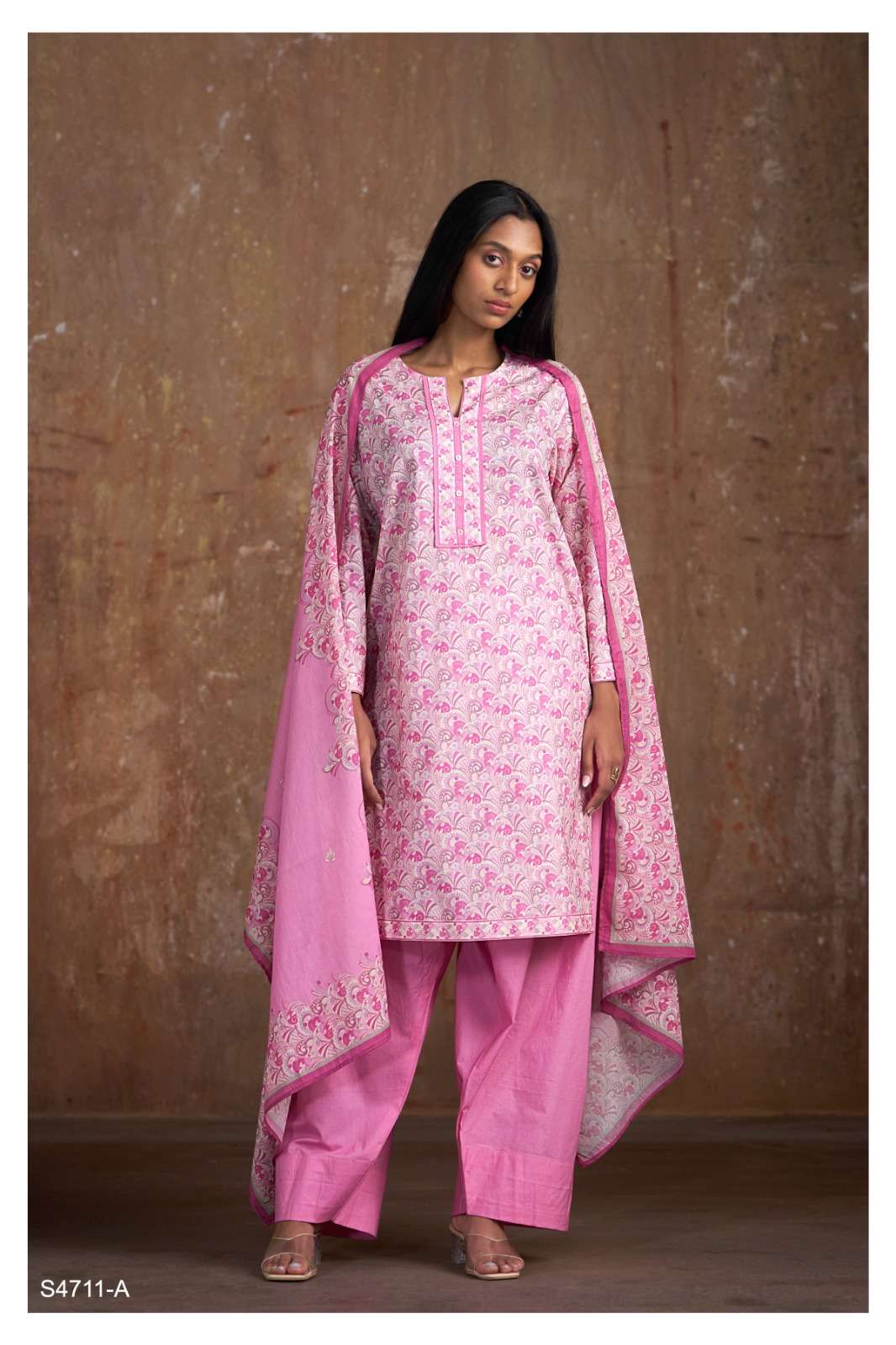 Ganga Fashion Varsha 4711 Dress Material Wholesale Catalogue - Amrah Wholesale