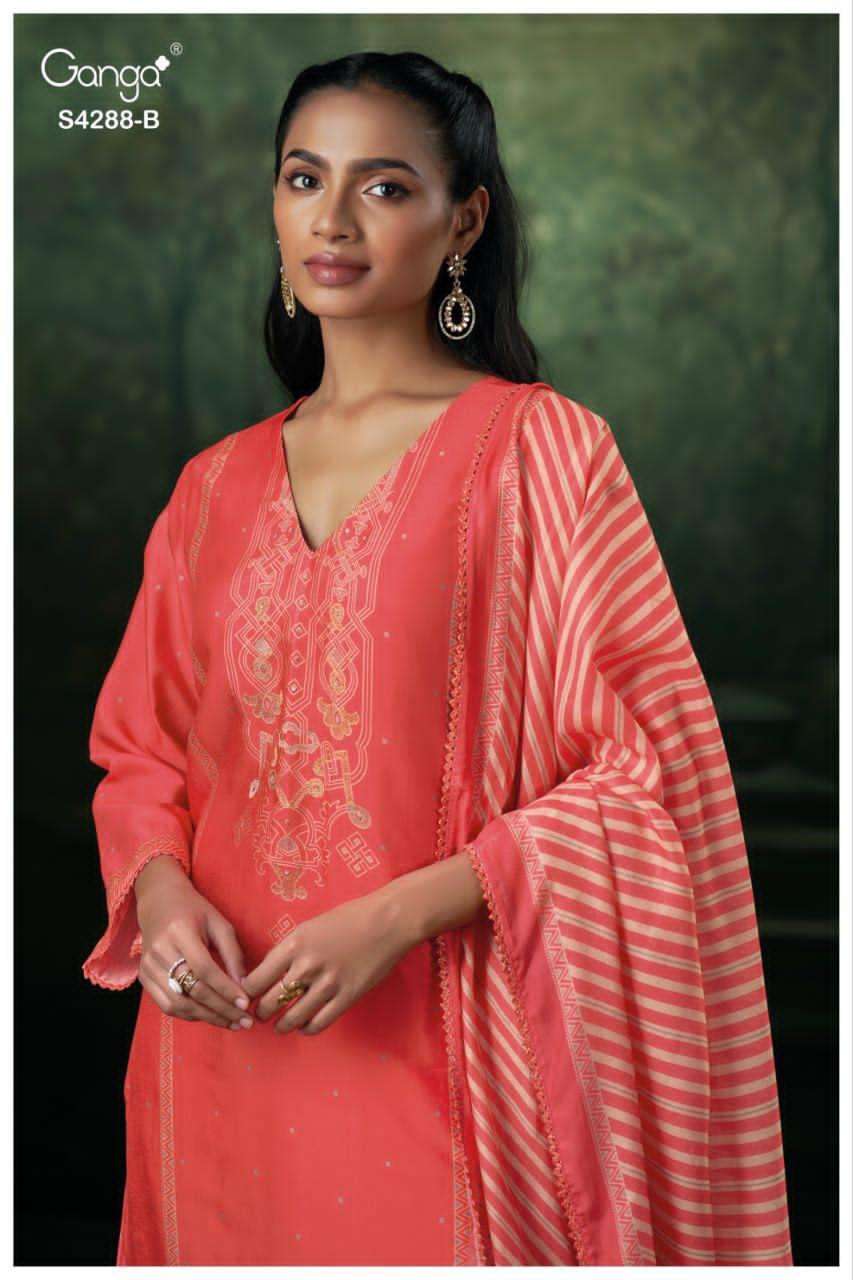 Ganga Fashion Zamira 4288