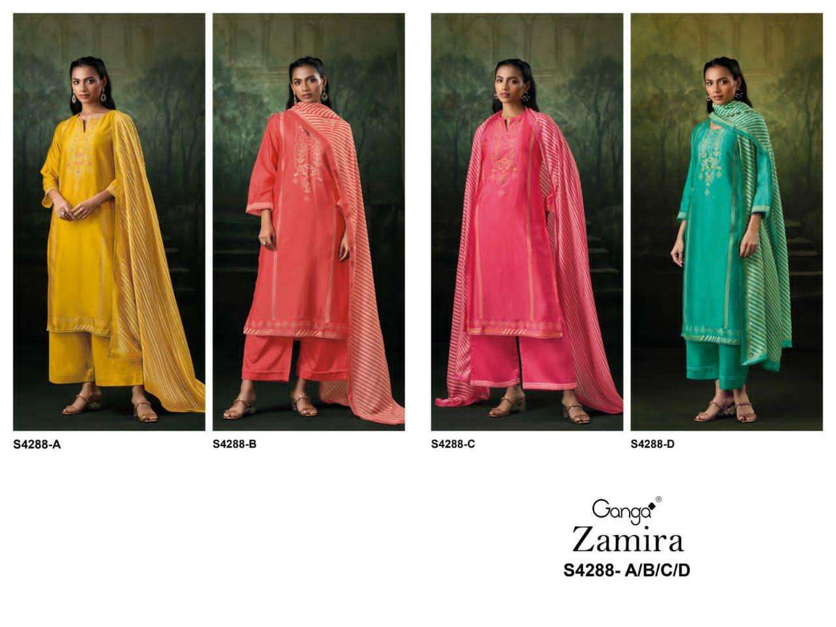 Ganga Fashion Zamira 4288
