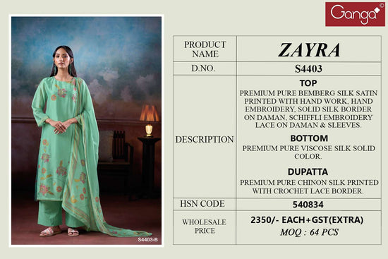 Ganga Fashion Zayra 4403