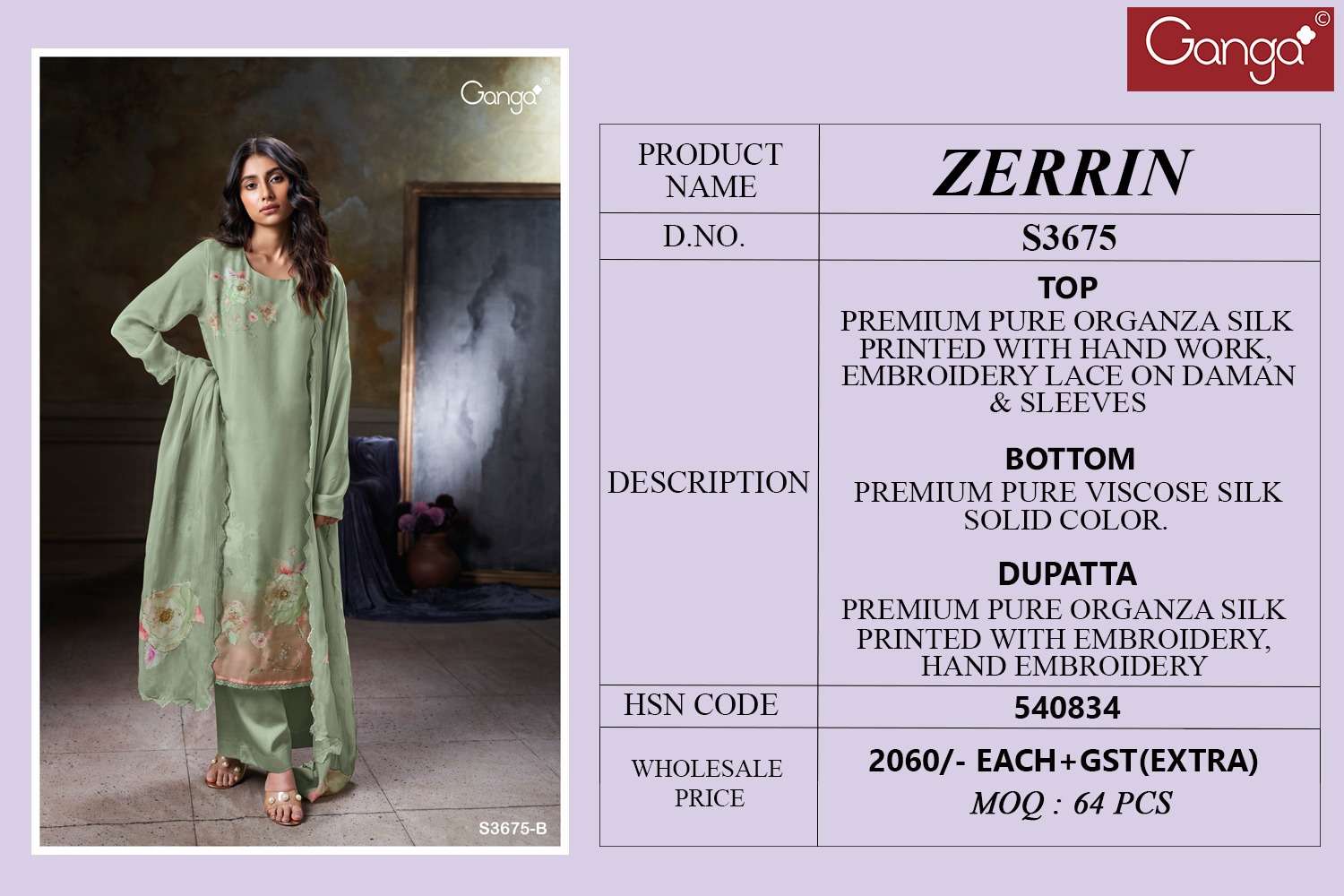 Ganga Fashion Zerrin