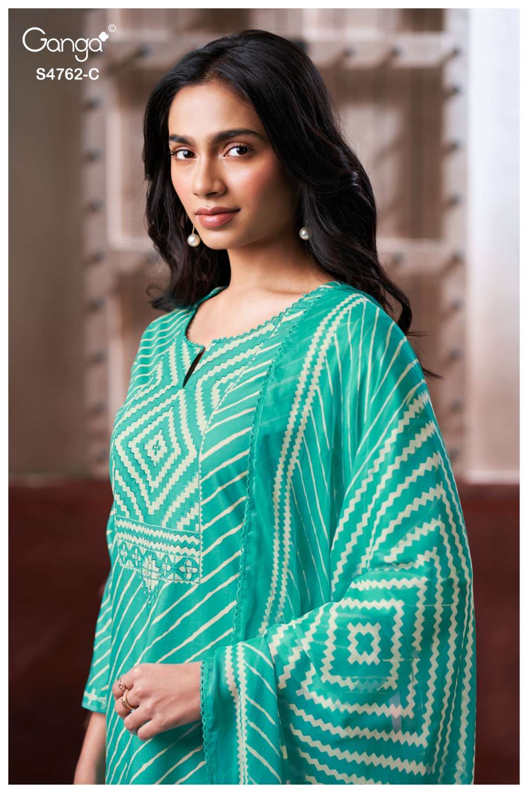 Ganga Fashion Fynza 4762 Premium Cotton Dress Material