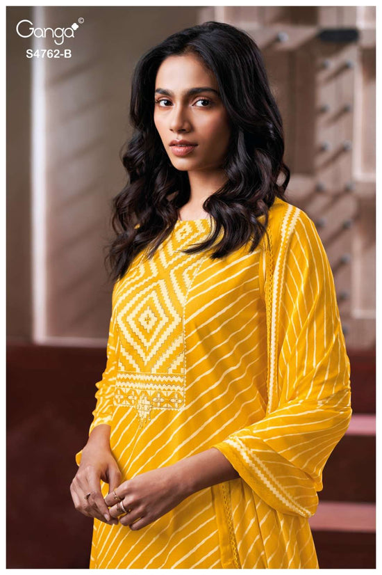 Ganga Fashion Fynza 4762 Premium Cotton Dress Material