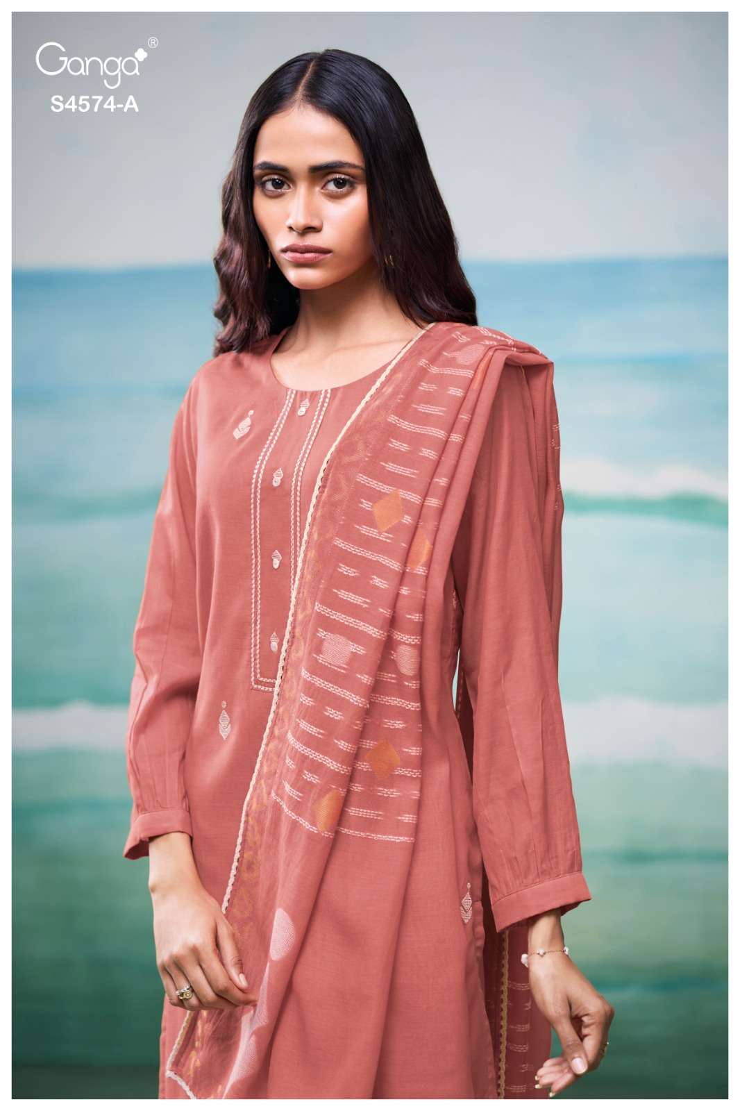 Ganga Fashion Geneva 4574 - Amrah Wholesale