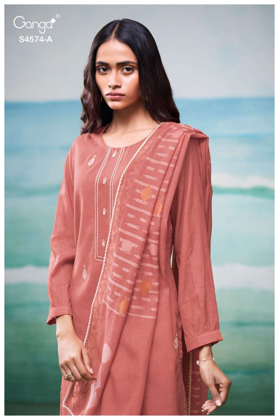 Ganga Fashion Geneva 4574 - Amrah Wholesale