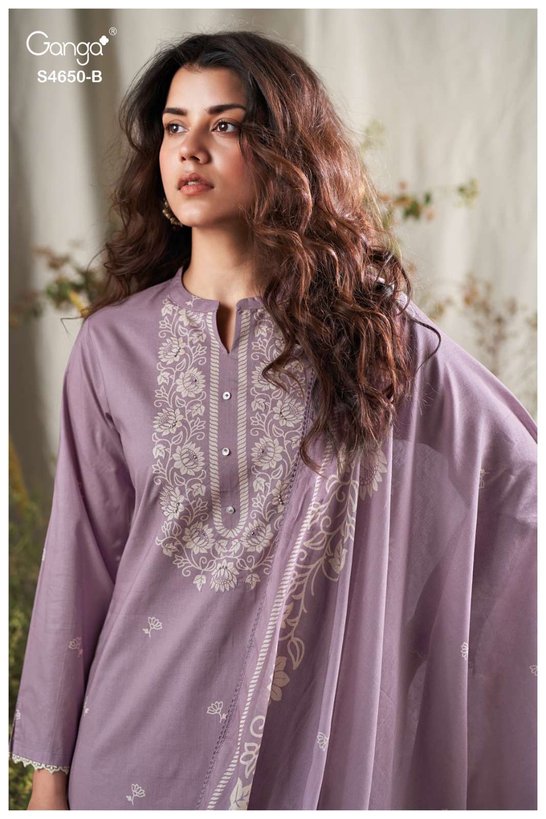 Ganga Fashion Gynela 4650 Premium Cotton Dress Material - Amrah Wholesale