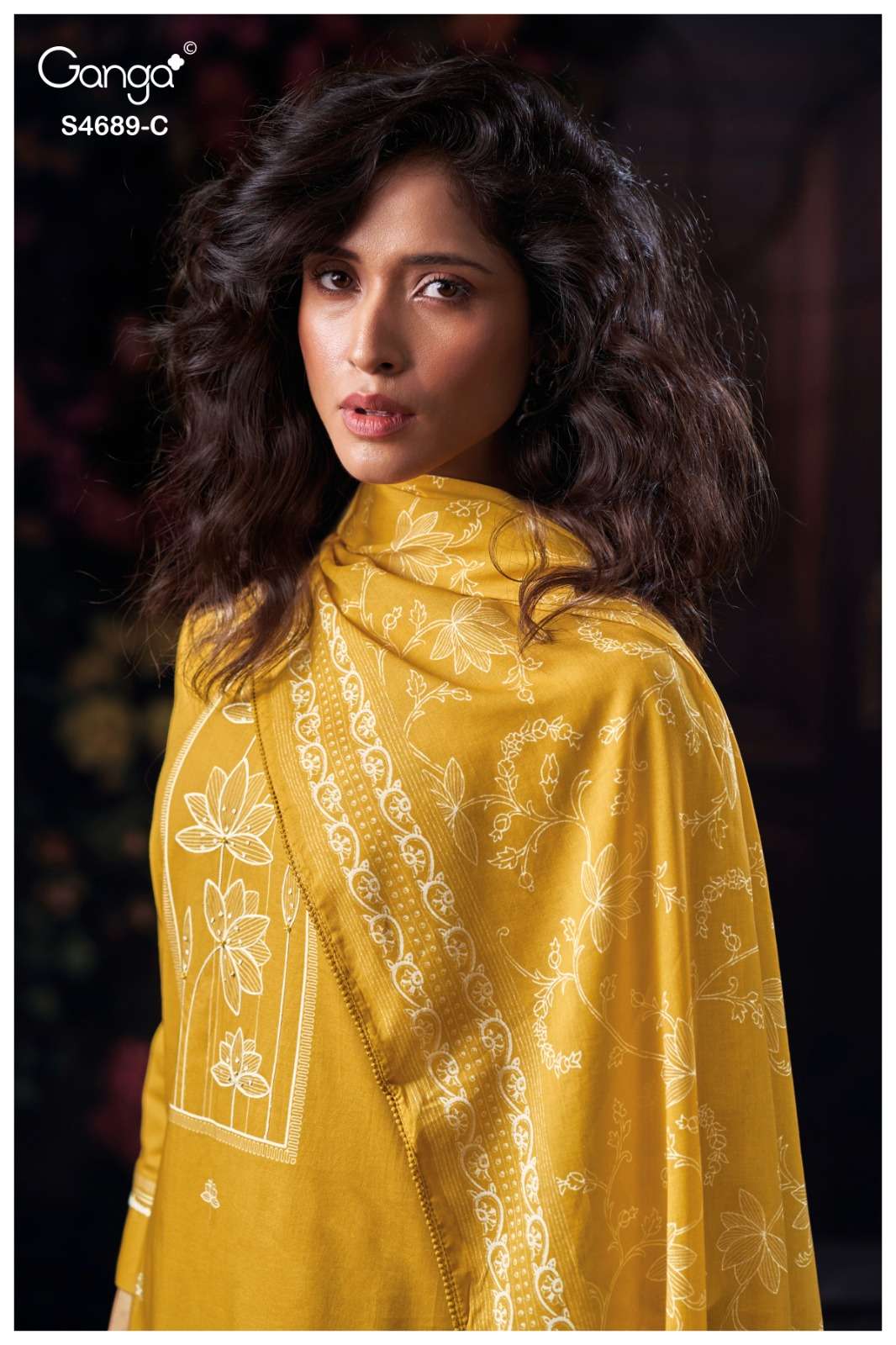 Ganga Fashion Haelyra 4689 Cotton Dress Material - Amrah Wholesale